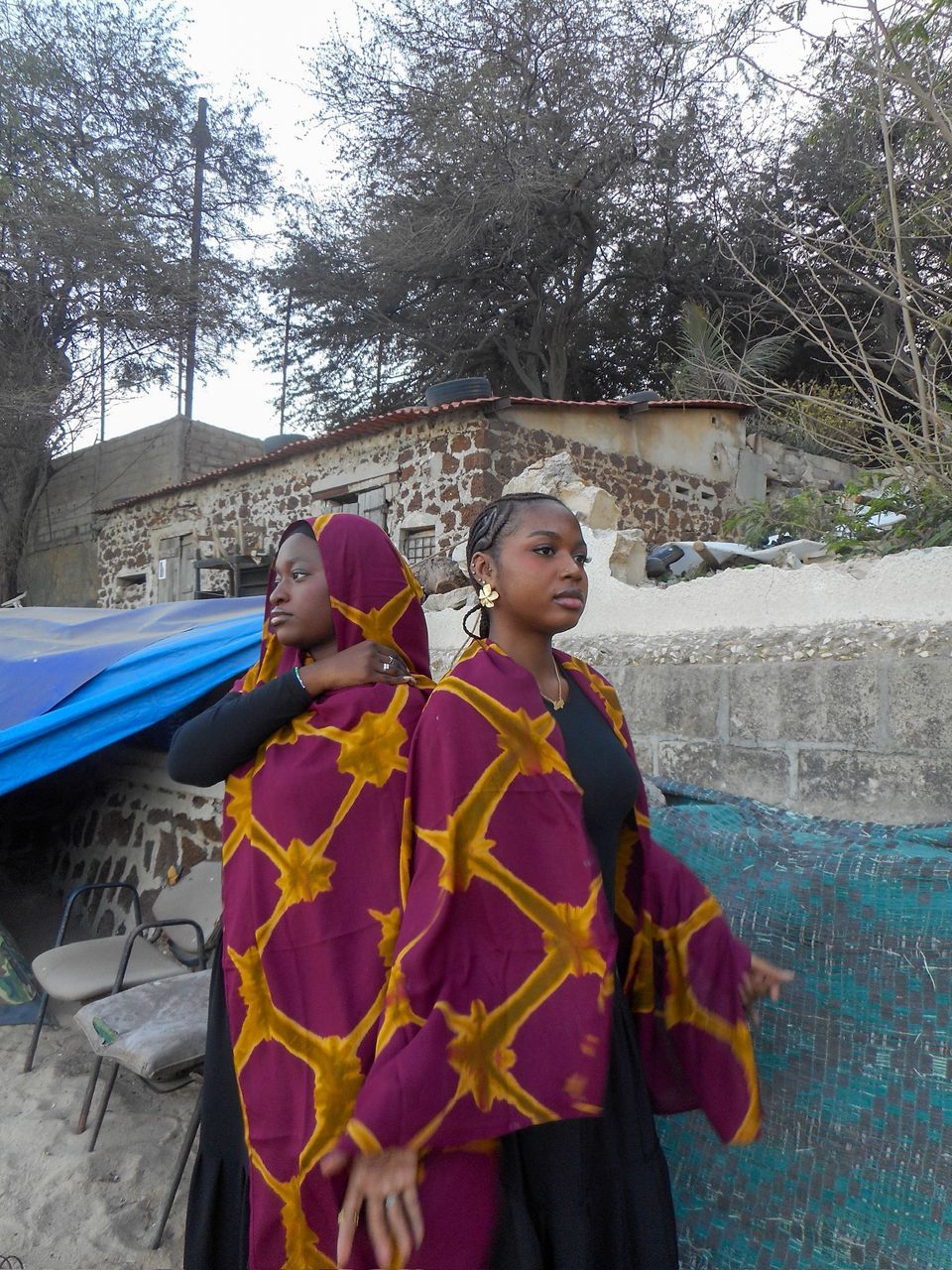Two women in Sahrawiyat
